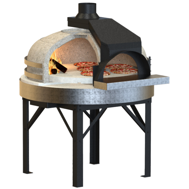 Professional fixed pizza ovens Marana Forni